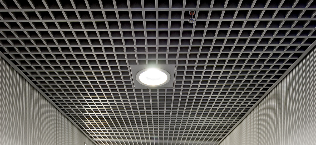Open Cell Aluminium Grid Ceiling